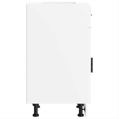 Kuchyňská Spodní Skříňka "Porto" Bílý Kompozitní Dřevo Bílá