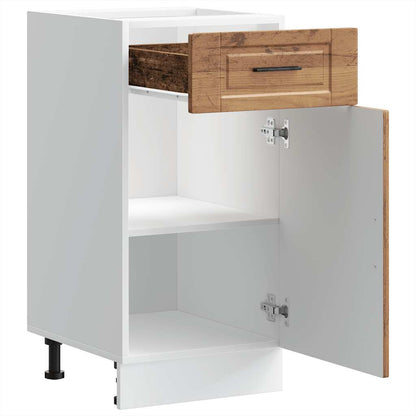 Kuchyňská Spodní Skříňka "Porto" Old Wood Kompozitní Dřevo Staré Dřevo