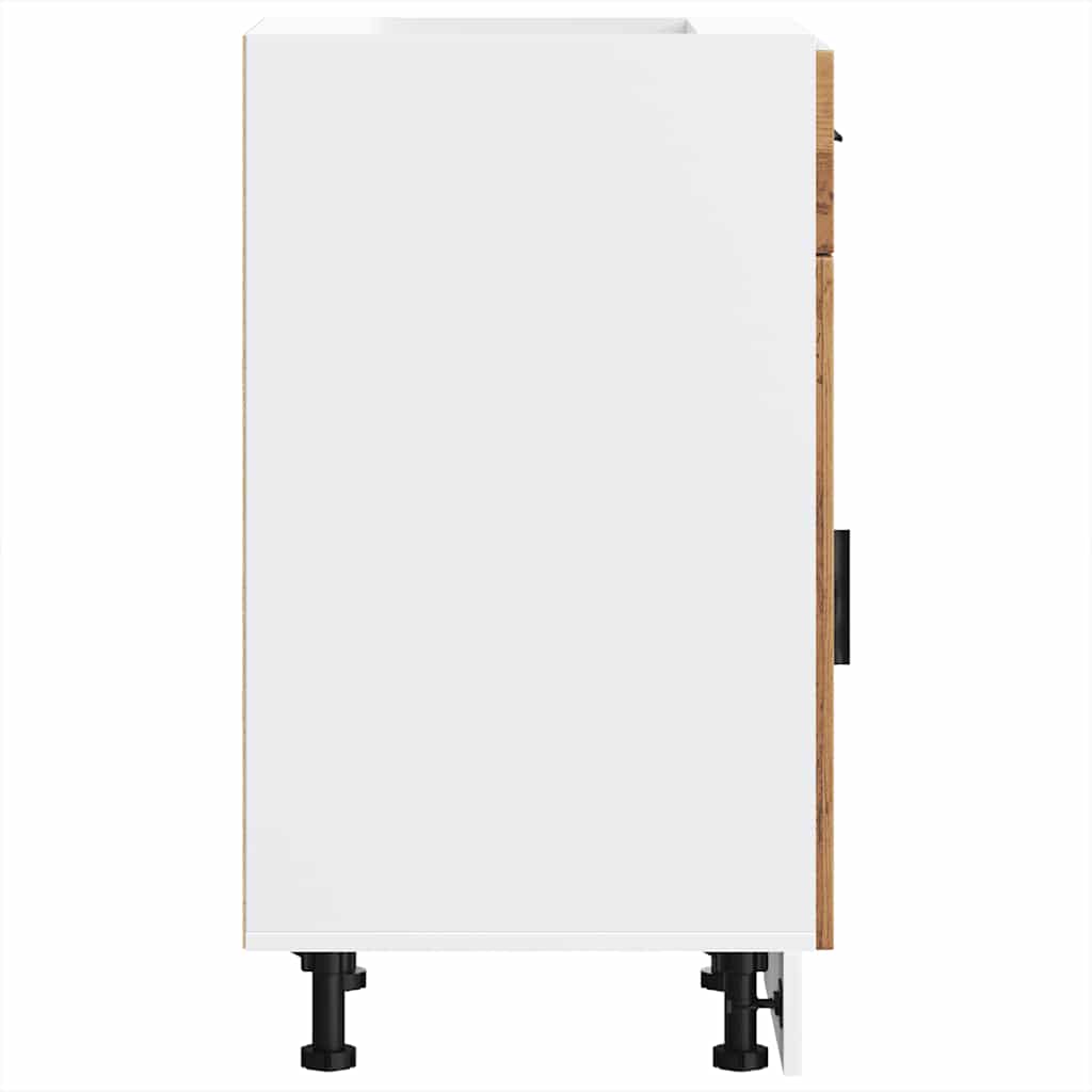 Kuchyňská Spodní Skříňka "Porto" Old Wood Kompozitní Dřevo Staré Dřevo