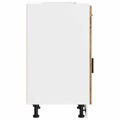 Kuchyňská Spodní Skříňka "Porto" Old Wood Kompozitní Dřevo Staré Dřevo