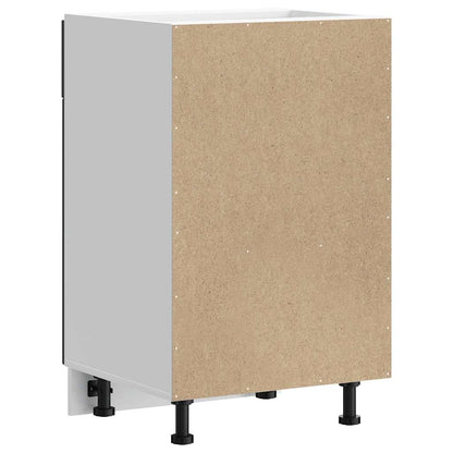 Kuchyňská Spodní Skříňka "Porto" Černý Kompozitní Dřevo Černá