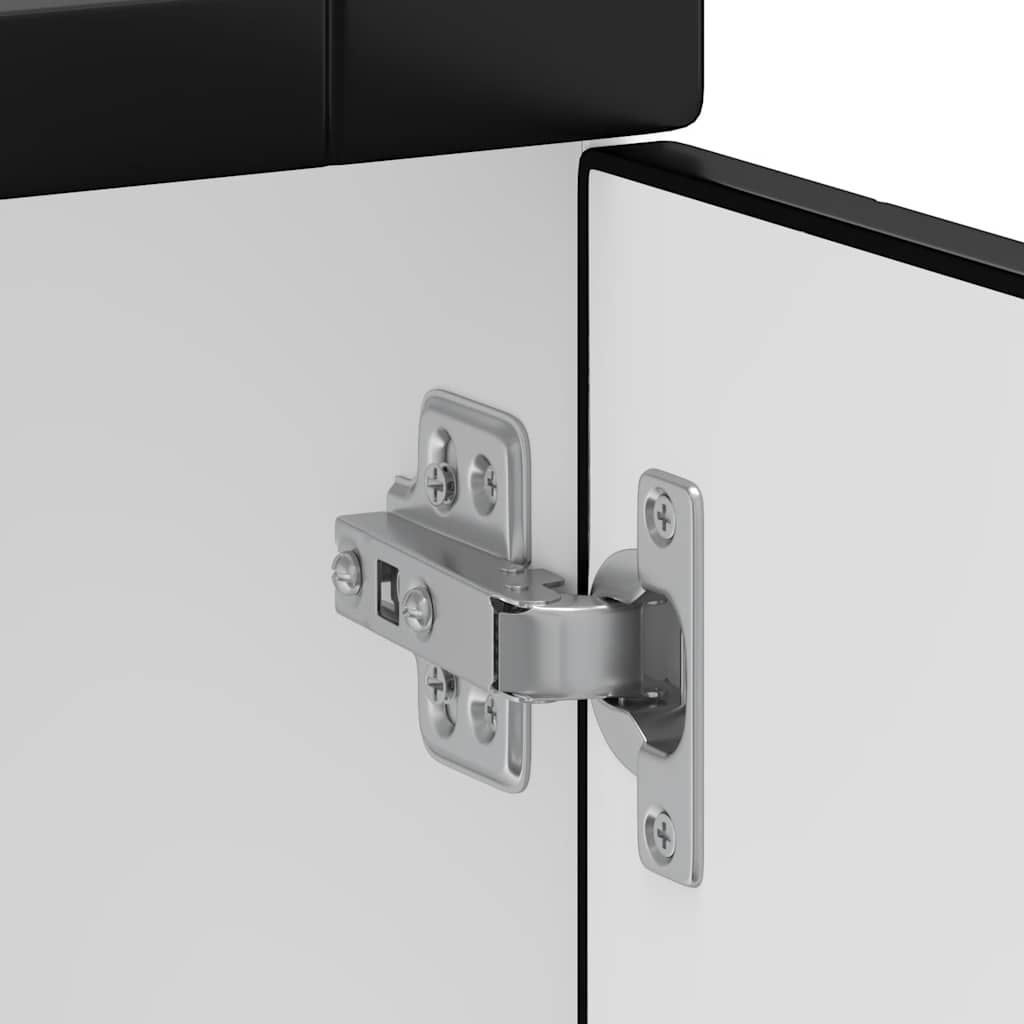 Kuchyňská Spodní Skříňka "Porto" Černý Kompozitní Dřevo Černá