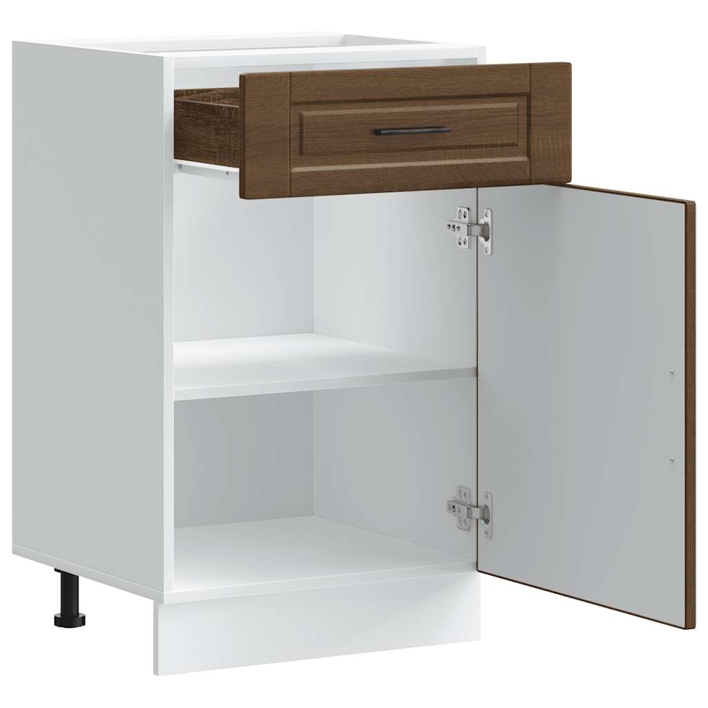 Kuchyňská Spodní Skříňka "Porto" Kompozitní Dřevo Hnědý Dub