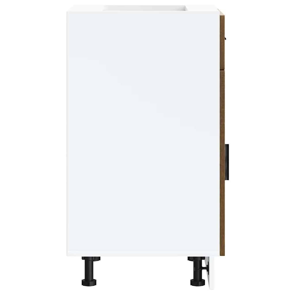 Kuchyňská Spodní Skříňka "Porto" Kompozitní Dřevo Hnědý Dub