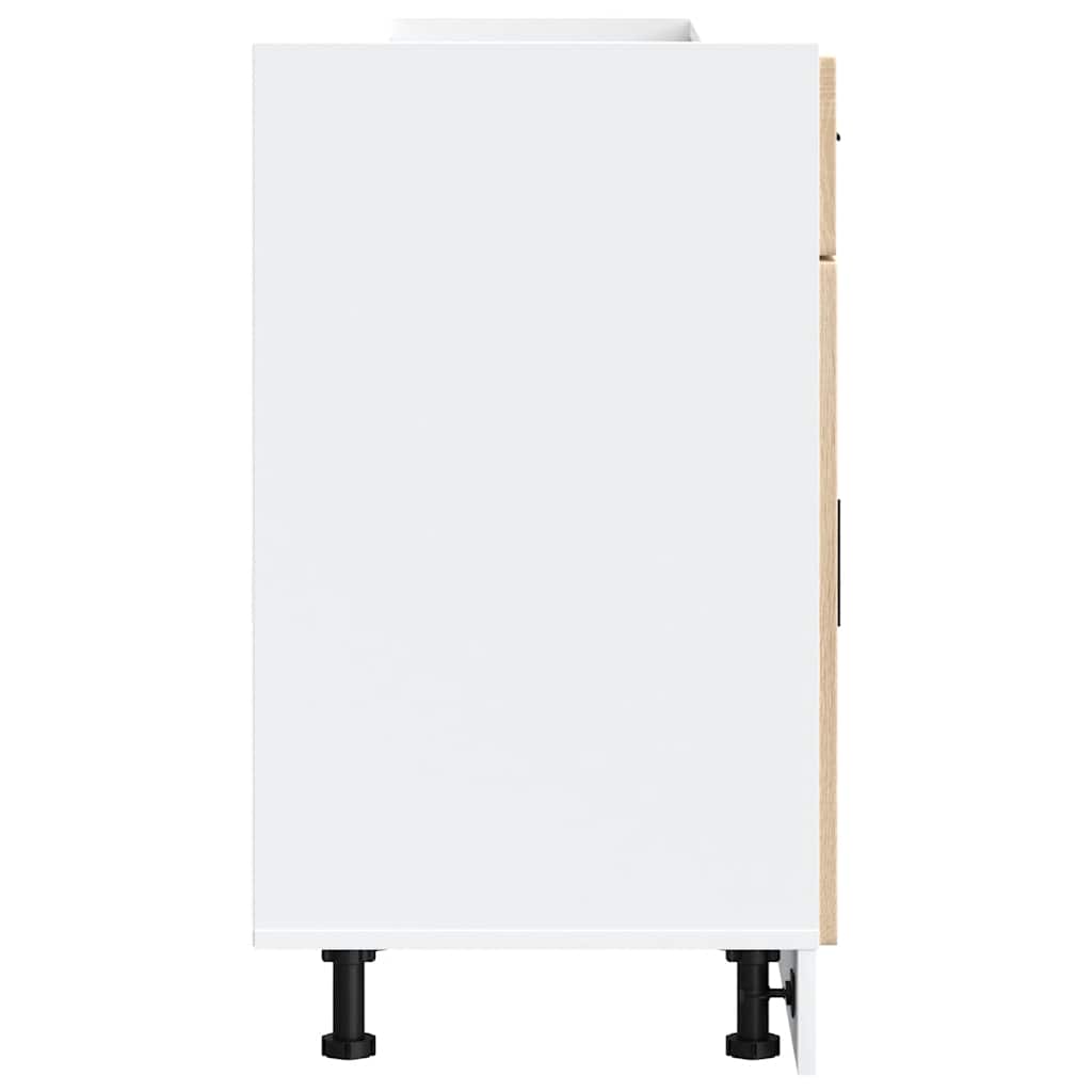 Kuchyňská Spodní Skříňka "Porto" Kompozitní Dřevo Dub Sonoma