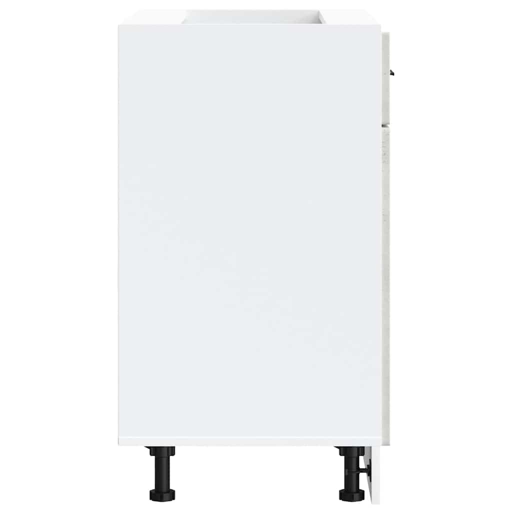 Kuchyňská Spodní Skříňka "Porto" Betonově Šedá Kompozitní Dřevo Betonová Šedá