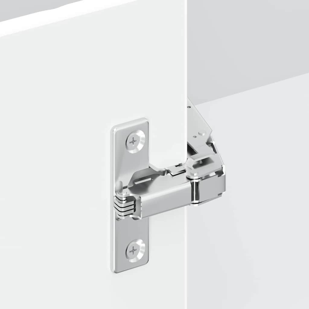 Kuchyňská Rohová Skříňka "Porto" Bílý Kompozitní Dřevo Bílá