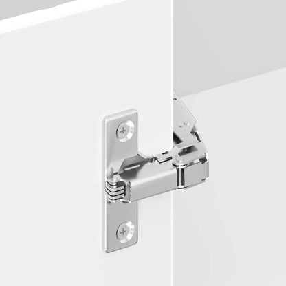 Kuchyňská Rohová Skříňka "Porto" Bílý Kompozitní Dřevo Bílá