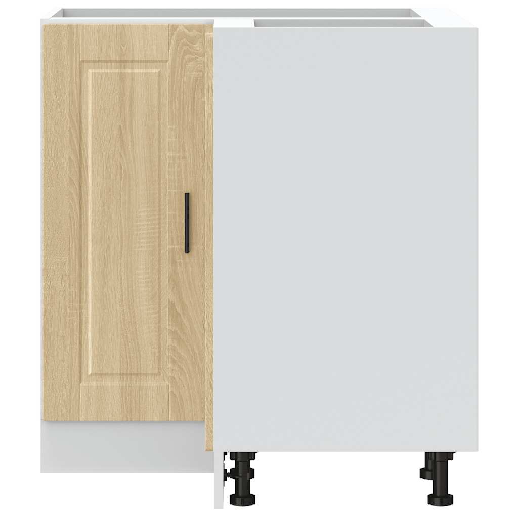 Kuchyňská Rohová Skříňka "Porto" Kompozitní Dřevo Dub Sonoma