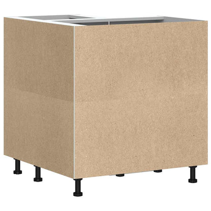 Kuchyňská Rohová Skříňka "Porto" Betonově Šedá Kompozitní Dřevo Betonová Šedá