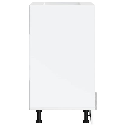 Skříňka Na Troubu "Porto" Šedý Sonoma Kompozitní Dřevo Šedá Sonoma