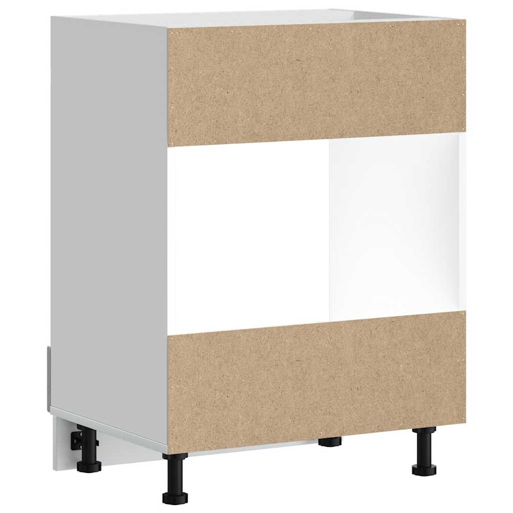 Skříňka Na Troubu "Porto" Šedý Sonoma Kompozitní Dřevo Šedá Sonoma