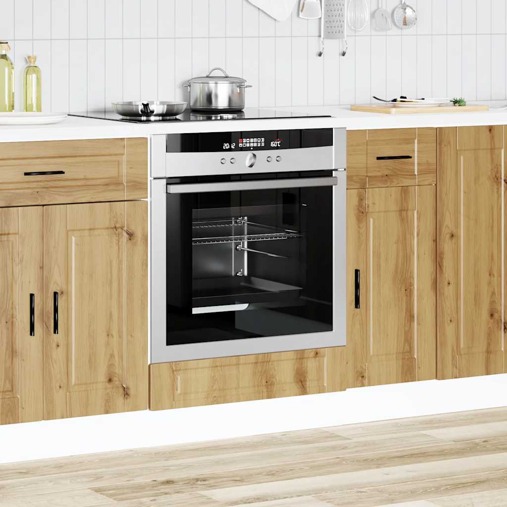 Skříňka Na Troubu "Porto" Dub Artisan Kompozitní Dřevo