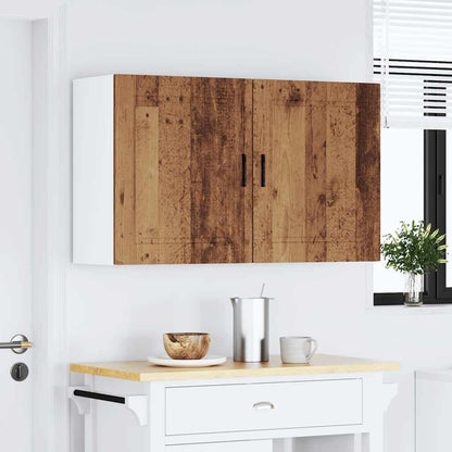 Kuchyňská Nástěnná Skříňky 2 Ks "Porto" Old Wood Kompozit Staré Dřevo