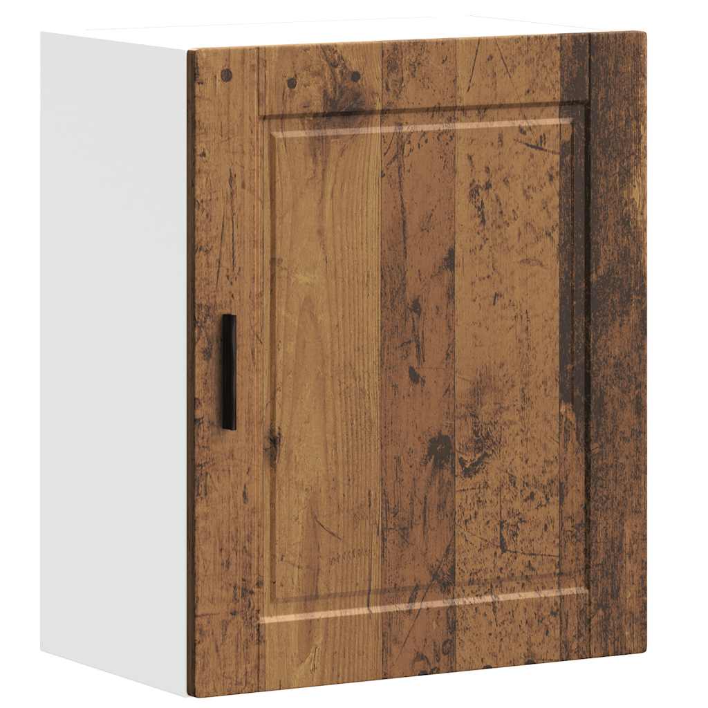 Kuchyňská Nástěnná Skříňky 2 Ks "Porto" Old Wood Kompozit Staré Dřevo