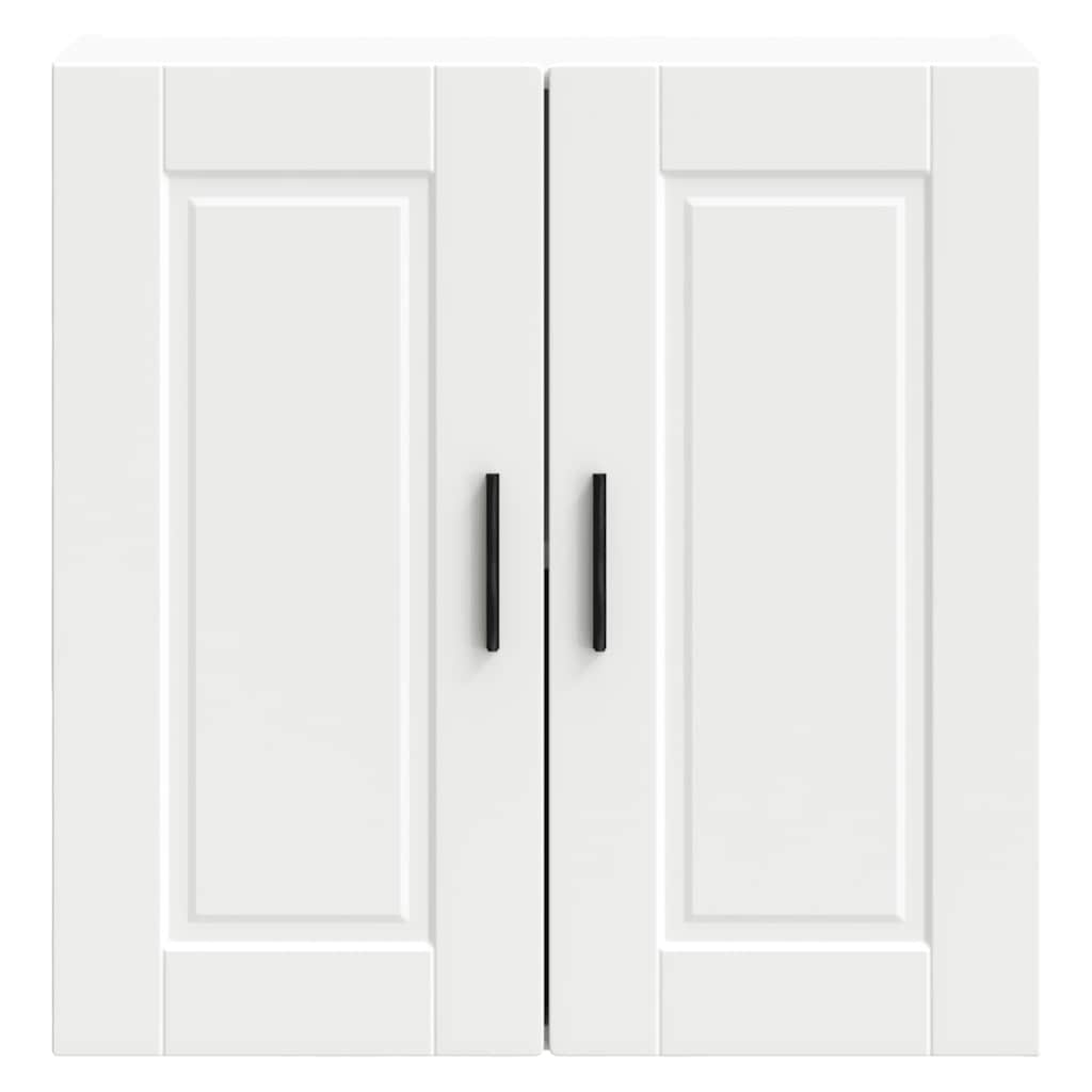 Kuchyňská Nástěnná Skříňka "Porto" Bílý Kompozitní Dřevo Bílá