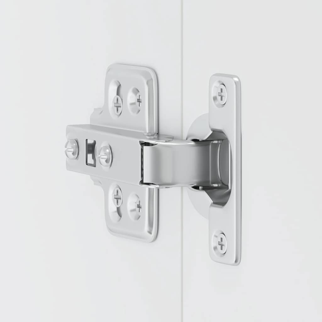 Kuchyňská Nástěnná Skříňka "Porto" Bílý Kompozitní Dřevo Bílá