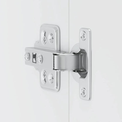 Kuchyňská Nástěnná Skříňka "Porto" Bílý Kompozitní Dřevo Bílá