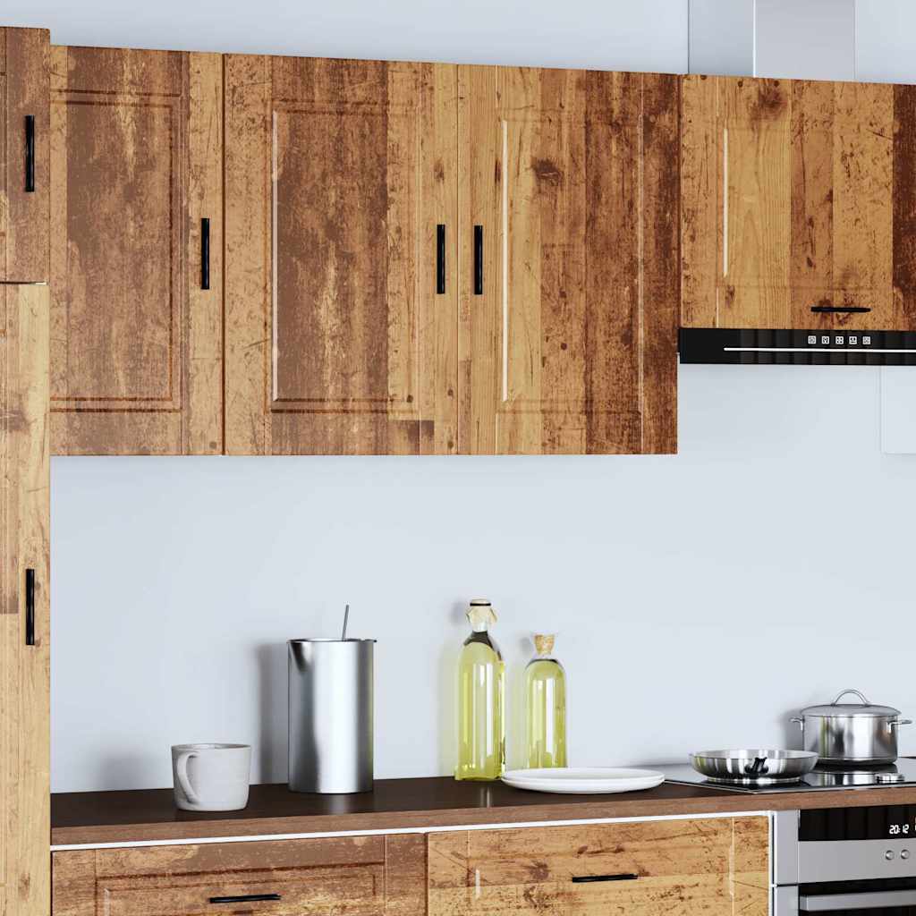 Kuchyňská Nástěnná Skříňka "Porto" Old Wood Kompozitní Dřevo Staré Dřevo
