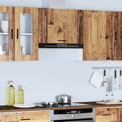 Kuchyňská Nástěnná Skříňka "Porto" Old Wood Kompozitní Dřevo Staré Dřevo