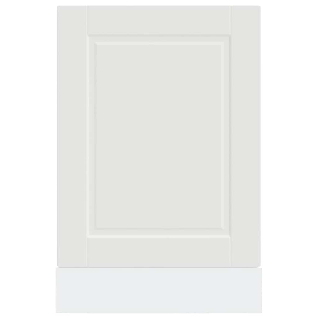Panel Na Myčku "Porto" Bílý 45X1,5X67 Cm Kompozitní Dřevo Bílá