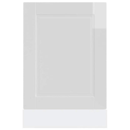 Panel Na Myčku "Porto" Bílý Vysoký Lesk 45X1,5X67 Cm Kompozit Bílá S Vysokým Leskem
