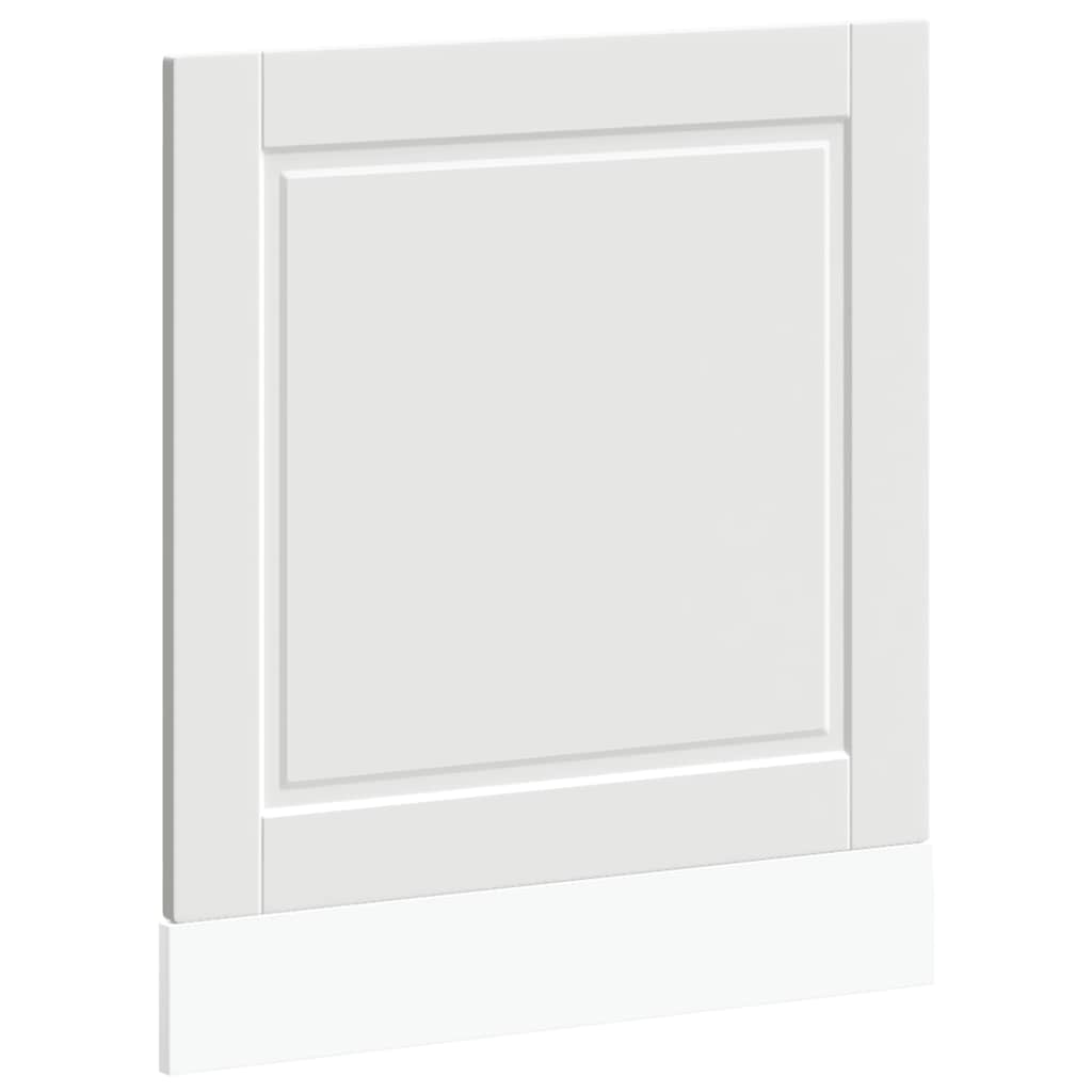 Panel Na Myčku Porto Bílý 60X1,5X57 Cm Kompozitní Dřevo