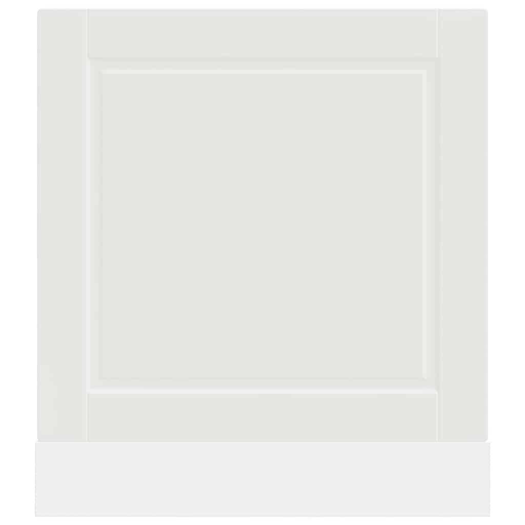 Panel Na Myčku Porto Bílý 60X1,5X57 Cm Kompozitní Dřevo