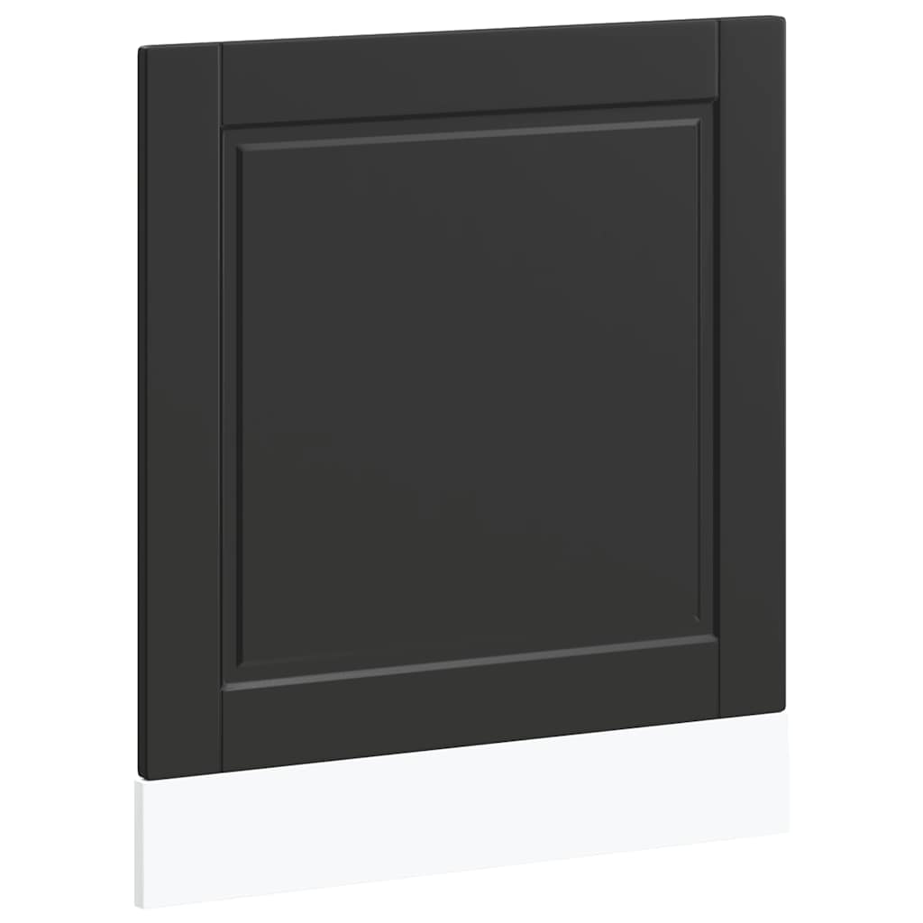 Panel Na Myčku Porto Černý 60X1,5X57 Cm Kompozitní Dřevo