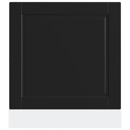 Panel Na Myčku Porto Černý 60X1,5X57 Cm Kompozitní Dřevo
