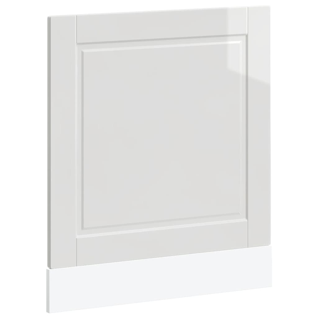 Panel Na Myčku "Porto" Bílý Vysoký Lesk 60X1,5X67 Cm Kompozit Bílá S Vysokým Leskem