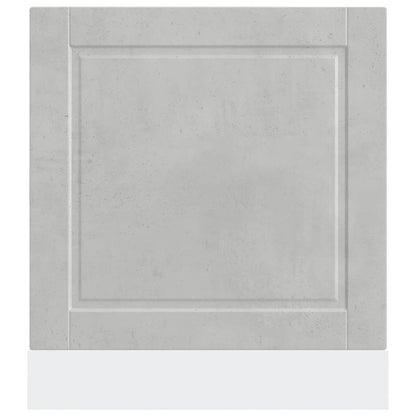 Panel Na Myčku "Porto" Betonově Šedá 60X1,5X67 Cm Kompozit Betonová Šedá