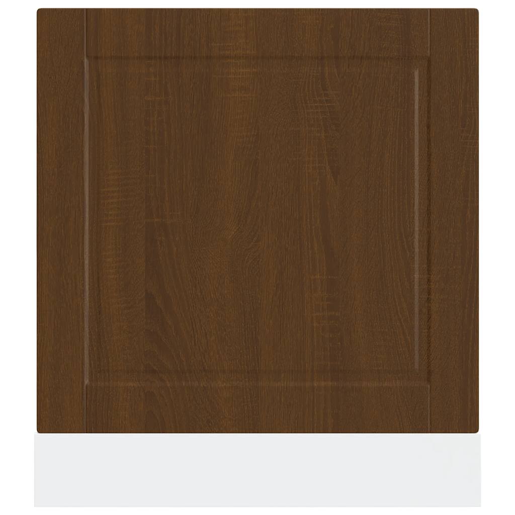 Panel Na Myčku Porto Hnědý Dub 60X1,5X57 Cm Kompozitní Dřevo