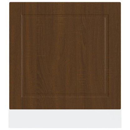 Panel Na Myčku Porto Hnědý Dub 60X1,5X57 Cm Kompozitní Dřevo