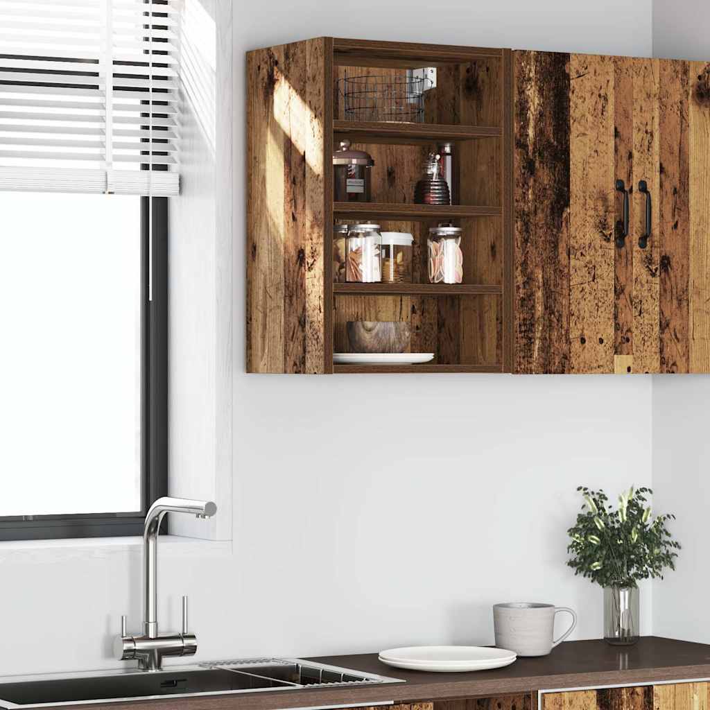 Horní Skříňka 40X29,5X60 Cm Dřevotříska Staré Dřevo