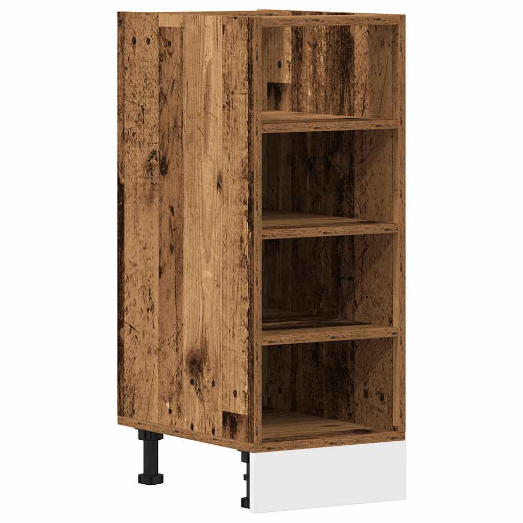 Spodní Skříňka Old Wood 30X44,5X81,5 Cm Kompozitní Dřevo Staré Dřevo