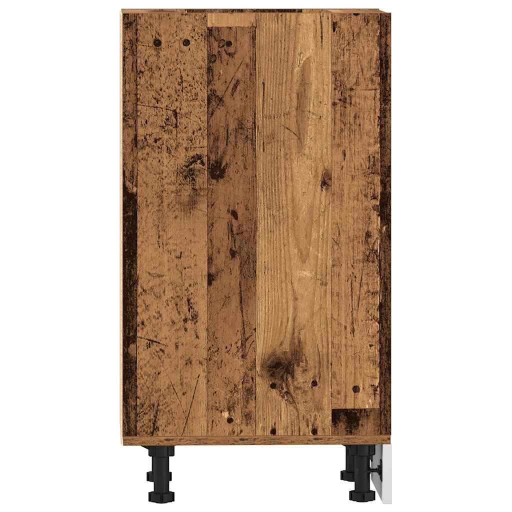 Spodní Skříňka Old Wood 30X44,5X81,5 Cm Kompozitní Dřevo Staré Dřevo