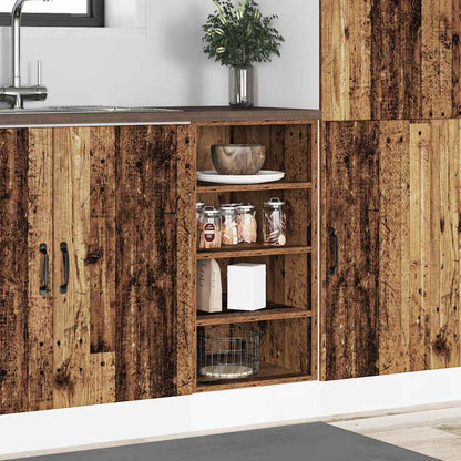 Spodní Skříňka Old Wood 40X44,5X81,5 Cm Kompozitní Dřevo Staré Dřevo