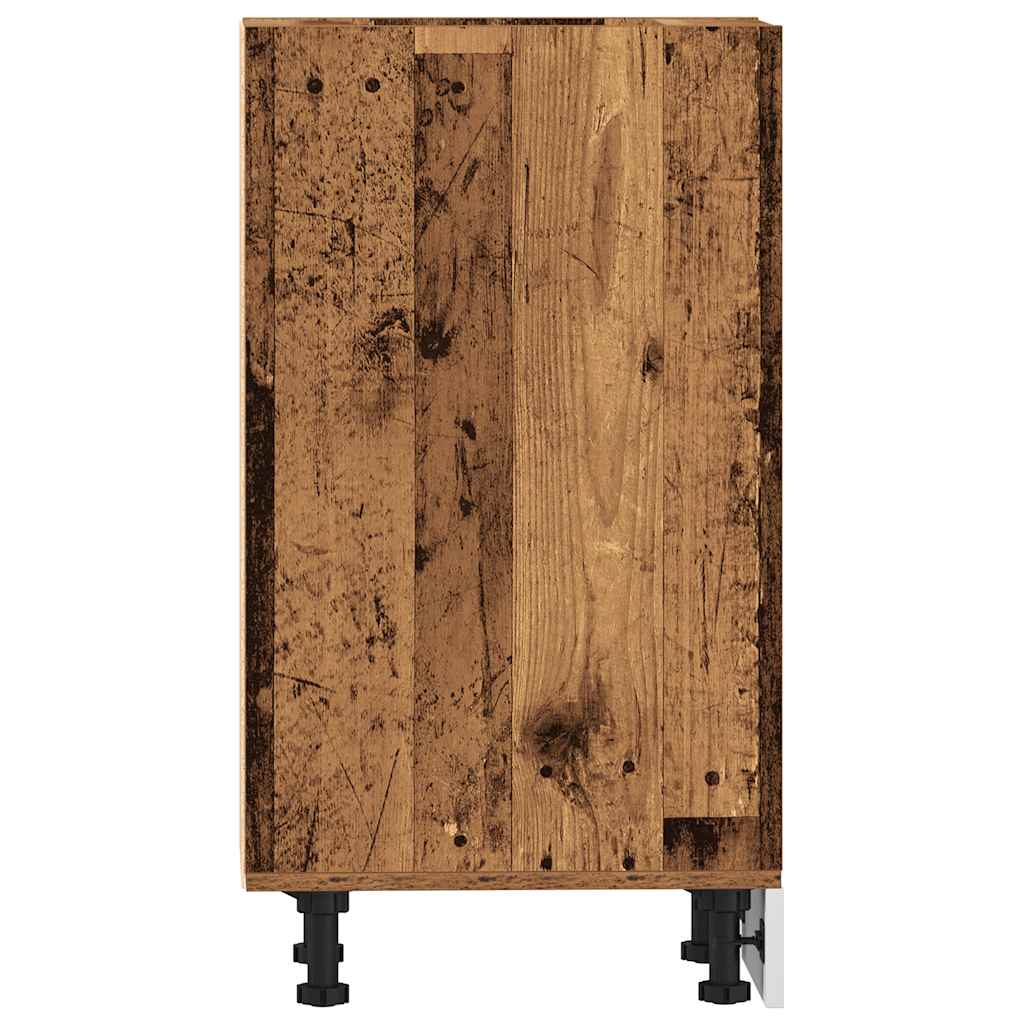 Spodní Skříňka Old Wood 40X44,5X81,5 Cm Kompozitní Dřevo Staré Dřevo