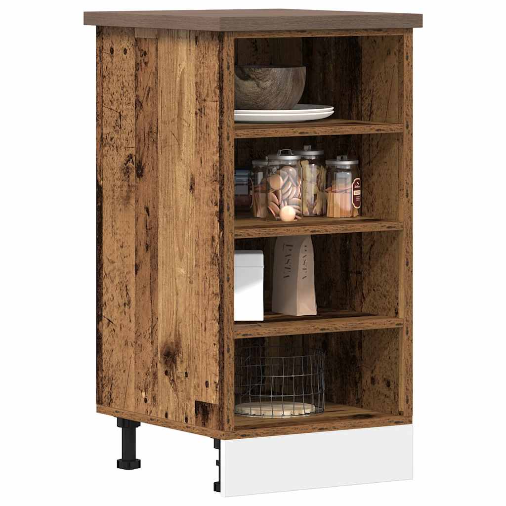 Spodní Skříňka Old Wood 40X44,5X81,5 Cm Kompozitní Dřevo Staré Dřevo
