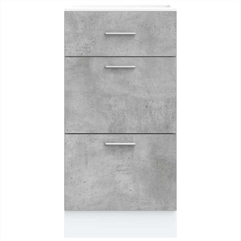 Spodní Skříňka Betonově Šedá 40X46X81,5 Cm Kompozitní Dřevo Betonová Šedá