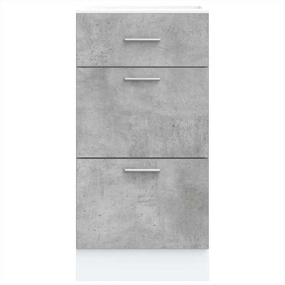 Spodní Skříňka Betonově Šedá 40X46X81,5 Cm Kompozitní Dřevo Betonová Šedá