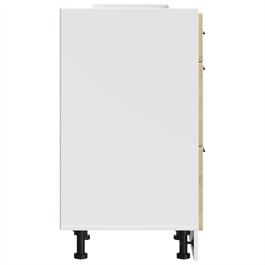 Kuchyňská Spodní Skříňka "Porto" Kompozitní Dřevo Dub Sonoma