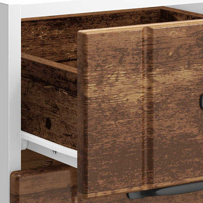 Kuchyňská Spodní Skříňka "Lucca" Kompozitní Dřevo Staré Dřevo