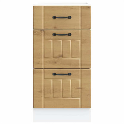 Kuchyňská Spodní Skříňka "Lucca" Artisan Oak Kompozitní Dřevo Dub Artisan