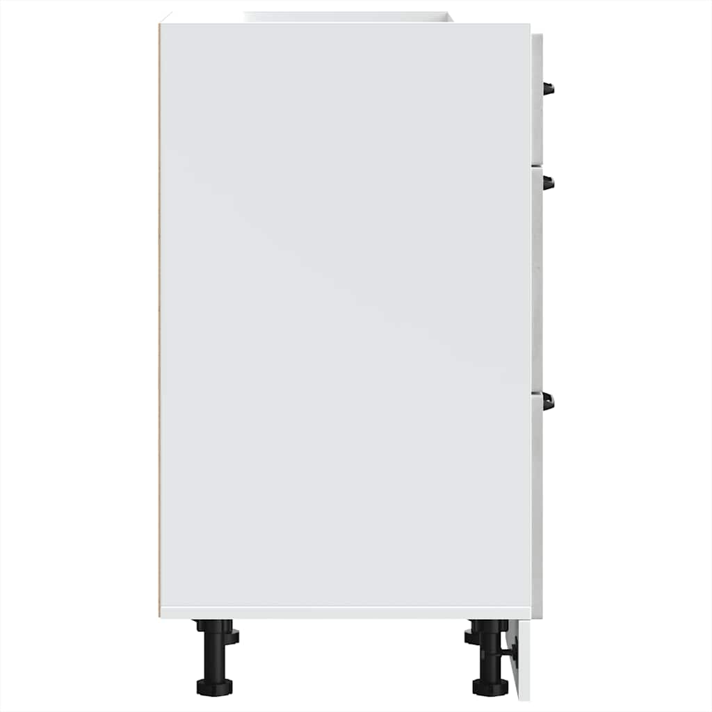 Kuchyňská Spodní Skříňka "Kalmar" Betonově Šedá Kompozitní Betonová Šedá