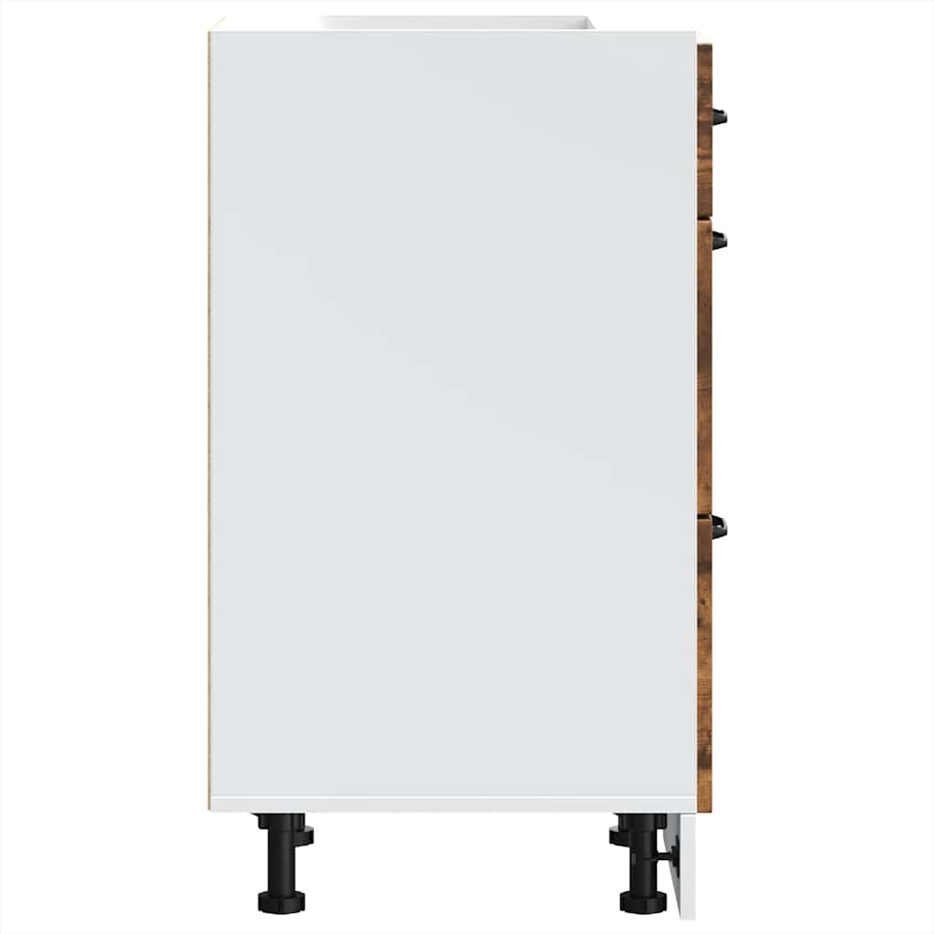 Kuchyňská Spodní Skříňka "Kalmar" Kompozitní Kouřový Dub