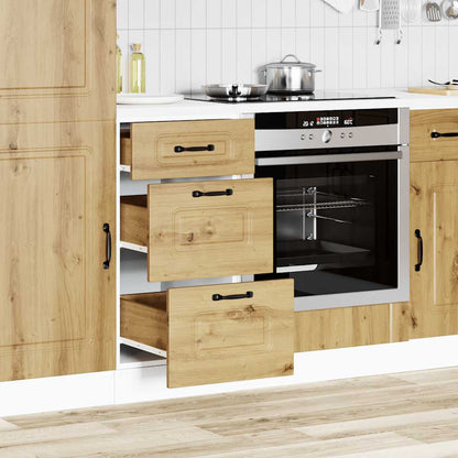 Kuchyňská Spodní Skříňka "Kalmar" Kompozitní Dub Artisan