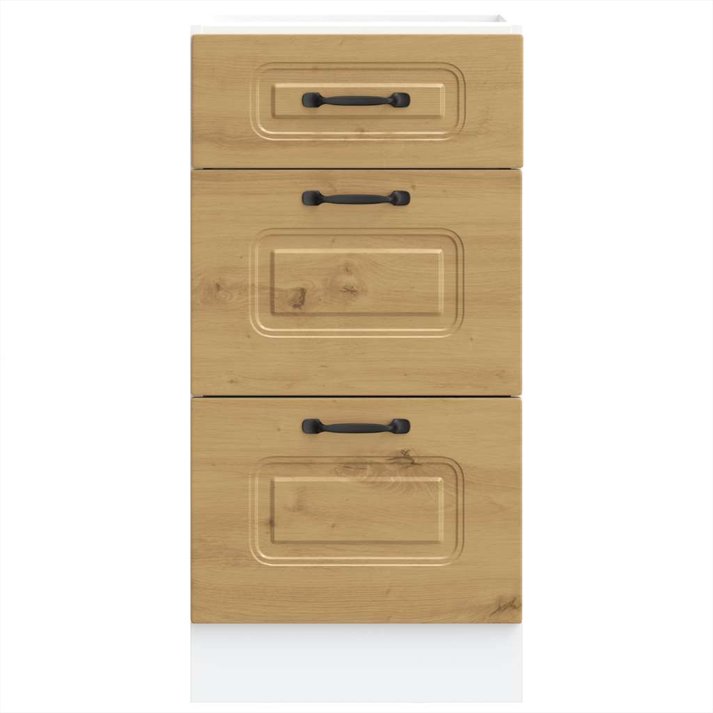 Kuchyňská Spodní Skříňka "Kalmar" Kompozitní Dub Artisan