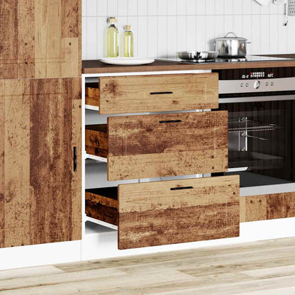 Kuchyňská Spodní Skříňka "Porto" Old Wood Kompozitní Dřevo Staré Dřevo